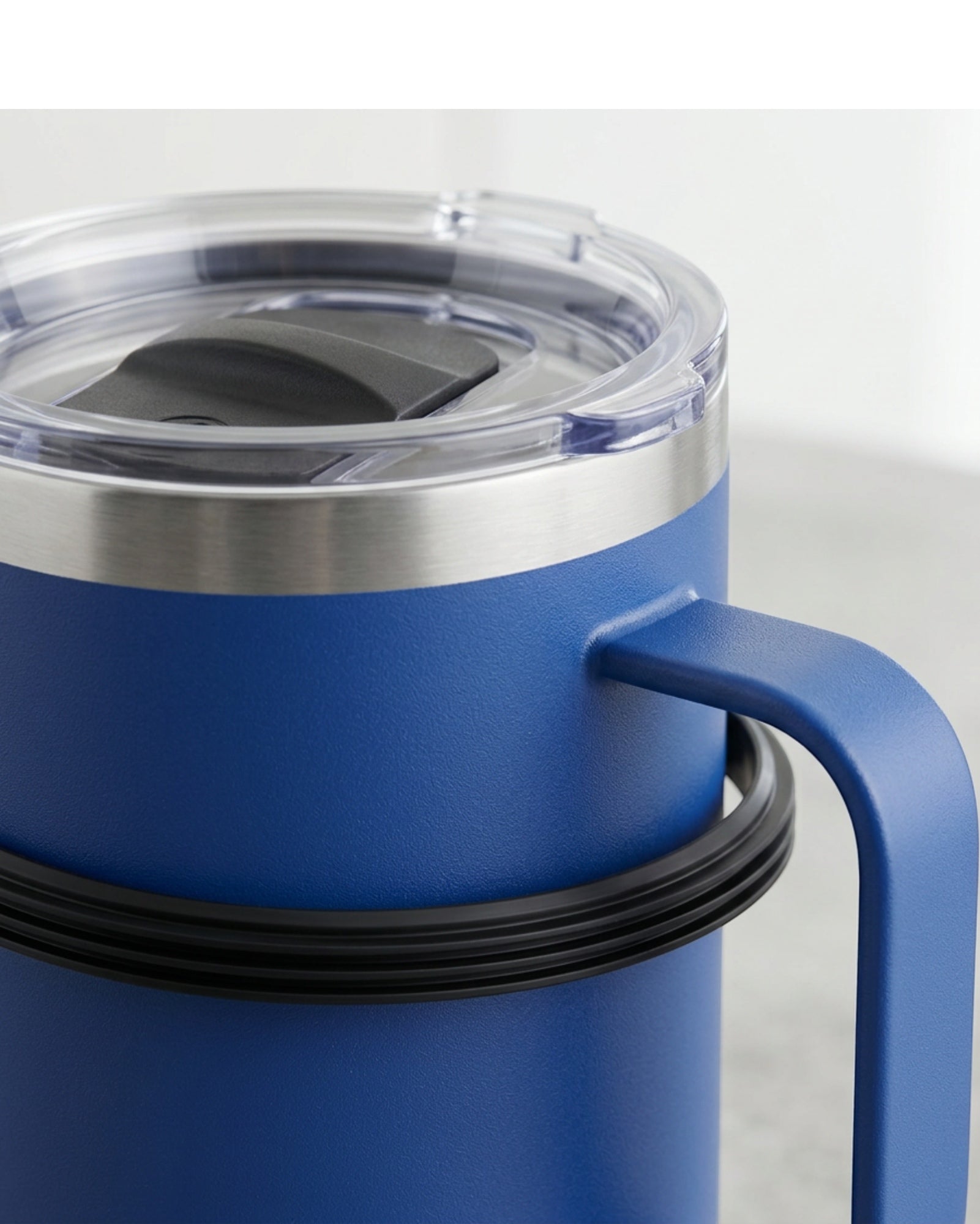 Vizes Insulated Handle Travel Mug 650 ml Cobalt - Detail view